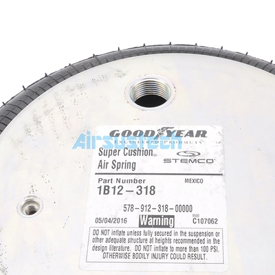 Goodyear 1B12-318 Single Convoluted Air Spring Replace Contitech FS 330-11CI Air Bag (Однообразная воздушная пружина с свертыванием)