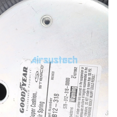 Goodyear 1B12-318 Single Convoluted Air Spring Replace Contitech FS 330-11CI Air Bag (Однообразная воздушная пружина с свертыванием)