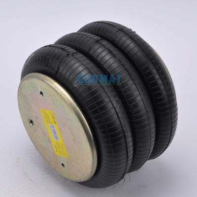 1/4NPT Воздушный впуск Тройной свернутой воздушной резины M10X1.5 Guomat Воздушная пружина 3B5617