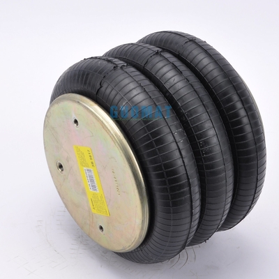1/4NPT Воздушный впуск Тройной свернутой воздушной резины M10X1.5 Guomat Воздушная пружина 3B5617