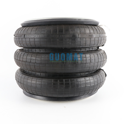 Goodyear 3B15-375 Воздушная подвеска 1 / 4 " NPTF Трижды свернутая воздушная подвеска пружина FLEXMEMBER Только 578933377