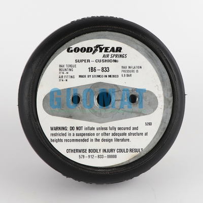 Goodyear 1B6-833 Однослойная резиновая воздушная подвеска 579912833 Промышленная воздушная пружина