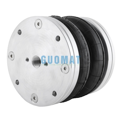 Сложный пневматический амортизатор FD76-14 Contitech 6''x2 Пневматическая рессора Dunlop с алюминиевым кожухом
