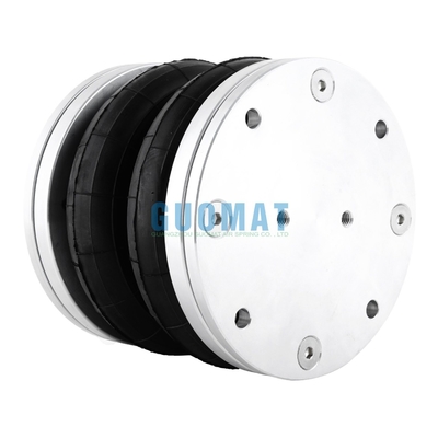Сложный пневматический амортизатор FD76-14 Contitech 6''x2 Пневматическая рессора Dunlop с алюминиевым кожухом