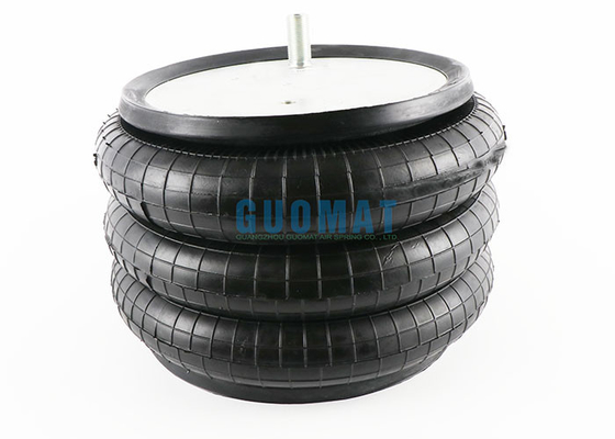 Заполненная газом промышленная воздушная пружина W01-358-8008 Firestone тройной закрученный воздушный мешок