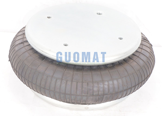 Закрученный тип воздушной пружины 1/4NPTF пластины промышленной резины 55mm-160mm