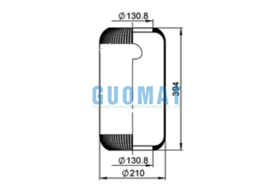 644N Contitech резиновые воздушные подвески 1E21 Phoenix Bus Air Spring для Mercedes Benz A0003270101