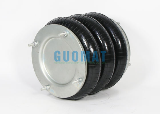 12"x 3 Трехсекционная пневмоподушка  FT 412-32 DS Contitech Rubber Industrial Air Spring