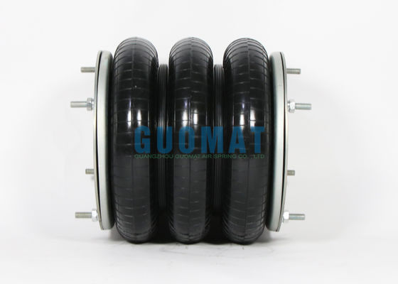 12"x 3 Трехсекционная пневмоподушка  FT 412-32 DS Contitech Rubber Industrial Air Spring