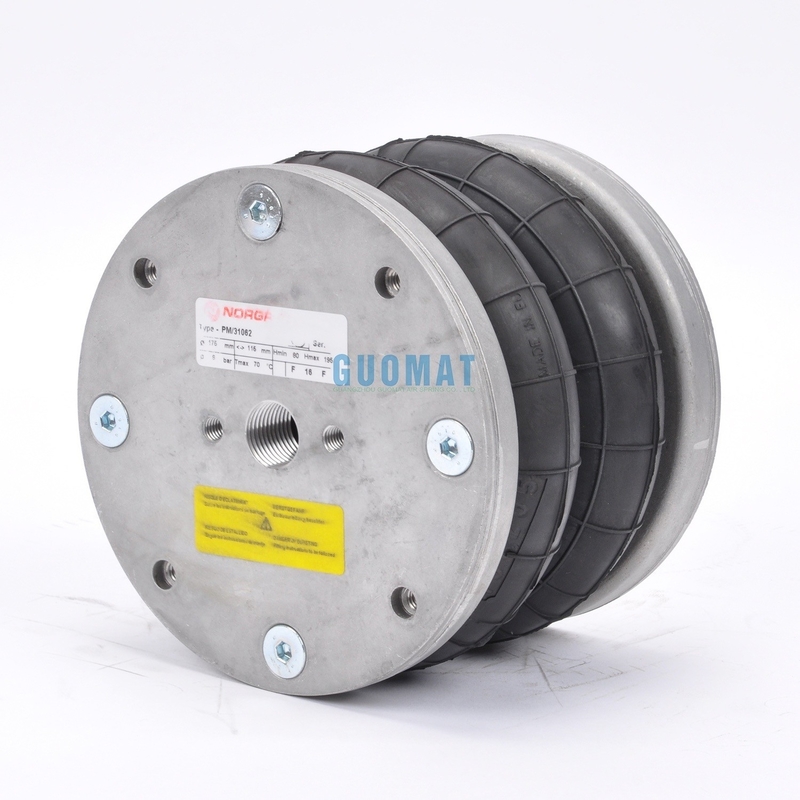 PM31062 Norgren Воздушный весенний приводящий 6"x2 Алюминиевый Огненный камень W01R584070 Промышленные воздушные подушки