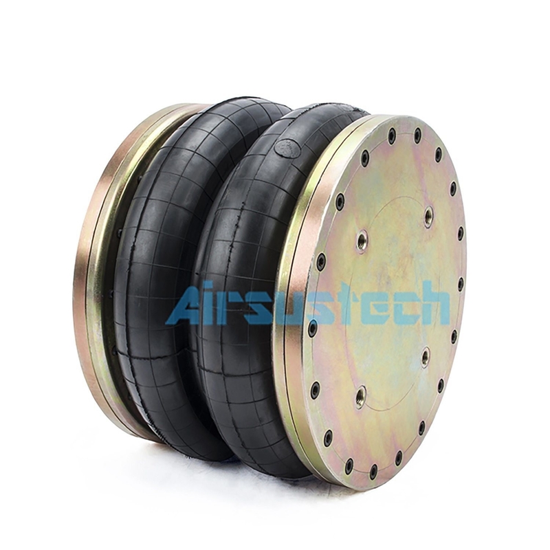 LHF320/240-2 Flange Spring Shocks 2 Convolutions Industrial Air Bag For Roller Friction Brake