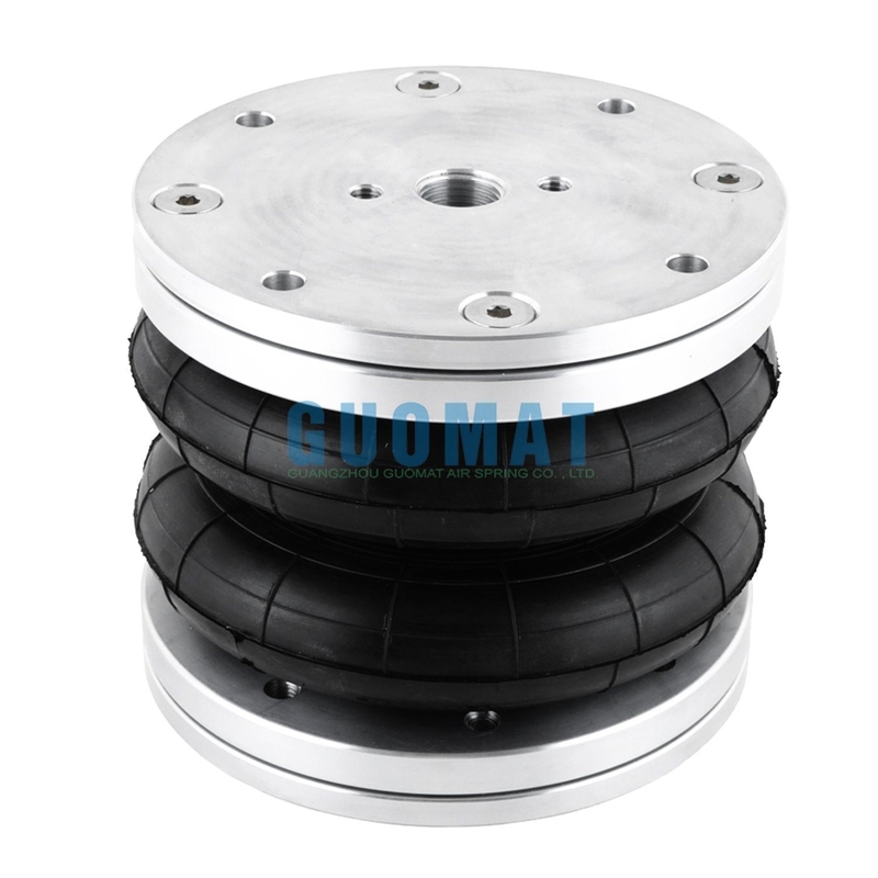 Сложный пневматический амортизатор FD76-14 Contitech 6''x2 Пневматическая рессора Dunlop с алюминиевым кожухом