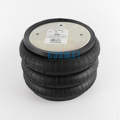 Автозапчасти 3B12-304 Goodyear Air Spring Cross W01-358-8013 Air Spring Трехслойный воздушный мешок FT330-29 Ci 1/4 NPT