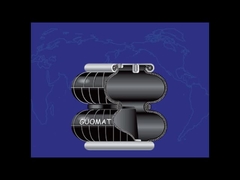 Однообразный воздушный удар 1B7070 Cross Weforma WBE 200-E1 Воздушные пружины для велосипедного сиденья