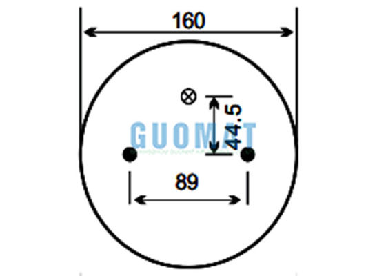 FD 200-25 426 Contitech Подвеска воздушная пружина W01-358-6943 Огненный камень заменяет воздушный мешок для авто дома / RV