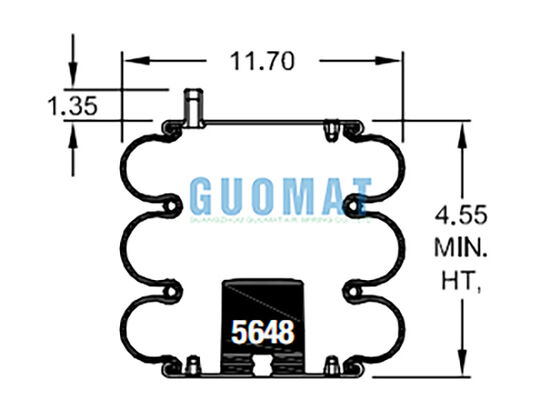 FT 330-29 703 Contitech Промышленные воздушные подушки W01-358-7990 Firestone Пневматические воздушные подушки