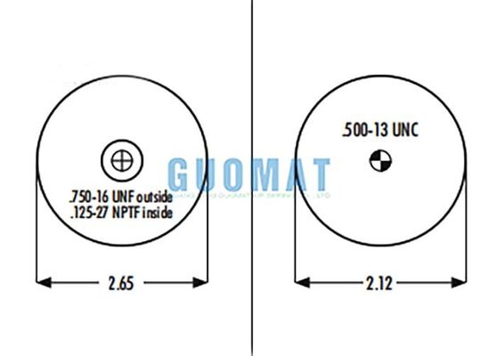 1S5-006 Goodyear Sleeve Air Spring ASC-08-7-005 для воздушной подвески кабины грузовика