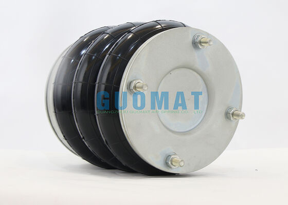 Резиновые сильфоны 6 дюймов x 3 W01R584095 Firestone тройной гофрированной пневматической пружины с воздушным отверстием G1/2