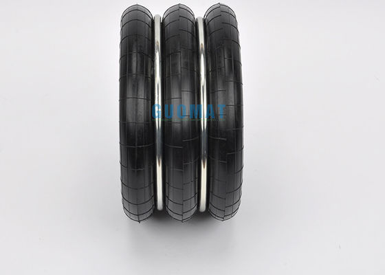 Прочный промышленный подвес езды воздуха замены воздушной подушки весны воздуха тройной замысловатый резиновый