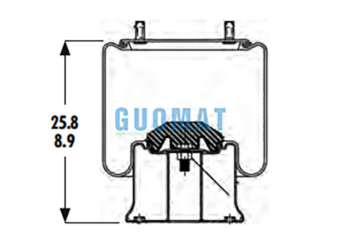 1R14-201 Система воздушной подвески грузовиков Goodyear с воздушной пружиной 566-28-3-020