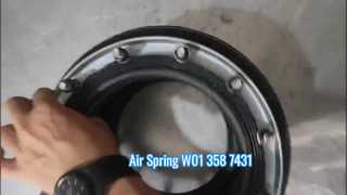 Пневматическая пружина Firestone W01-358-7431, двойная гофрированная