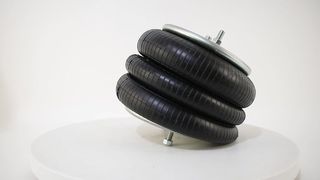 Замена промышленной пневматической рессоры GUOMAT 3B7850 Goodyear 3B14-452